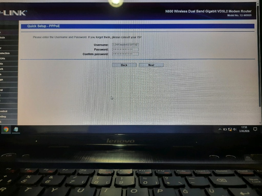 TP-LİNK TD-W9980 5Ghz VDSL2 MODEM - 11