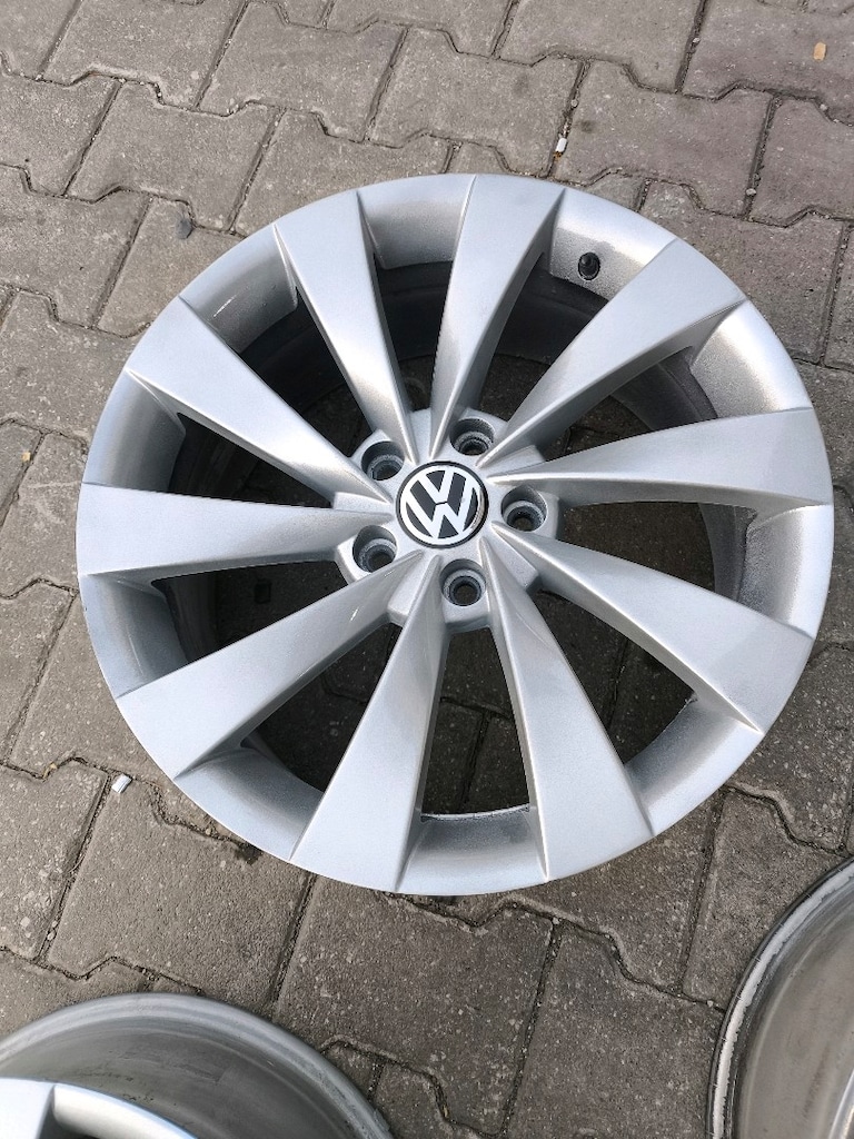 18" VW İNTERLAGOS JANT TAKIMI 5*112 TEMİZ - 6