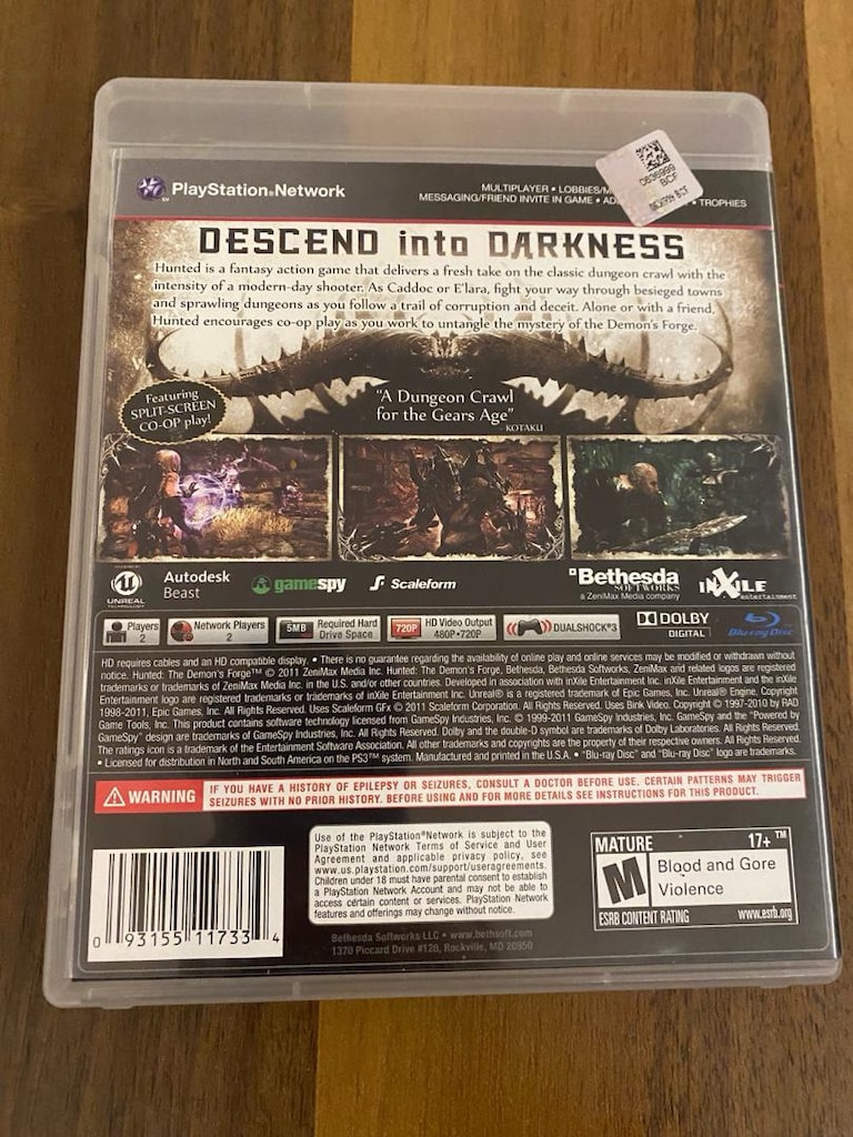 Hunted Demons Forge Ps3 oyun - 2