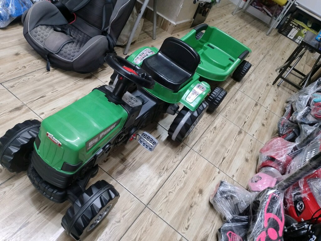 PİLSAN PEDALLI TRAKTÖR BÜYÜK RÖMORKLU - 2