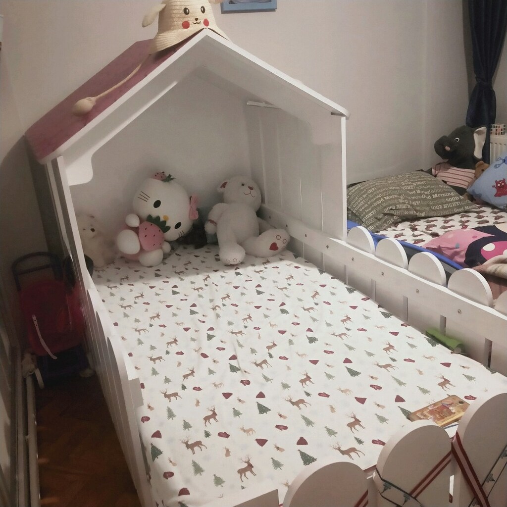 çatılı Montessori yatak - 6