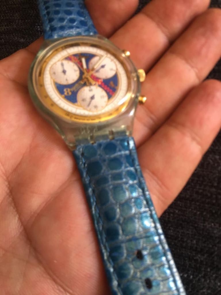 Swatch Irony Chronograph SCK105 - 1994 - 1. Nesil - 2