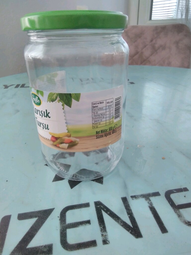 850g 800g 680g karişık kavanoz kırık çatlak yok - 4