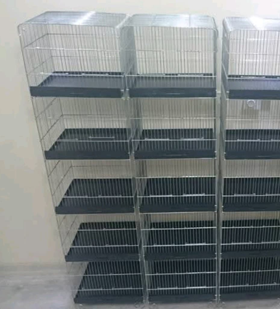 Kanarya muhabbet 5 katlı üretim kafesi - 3