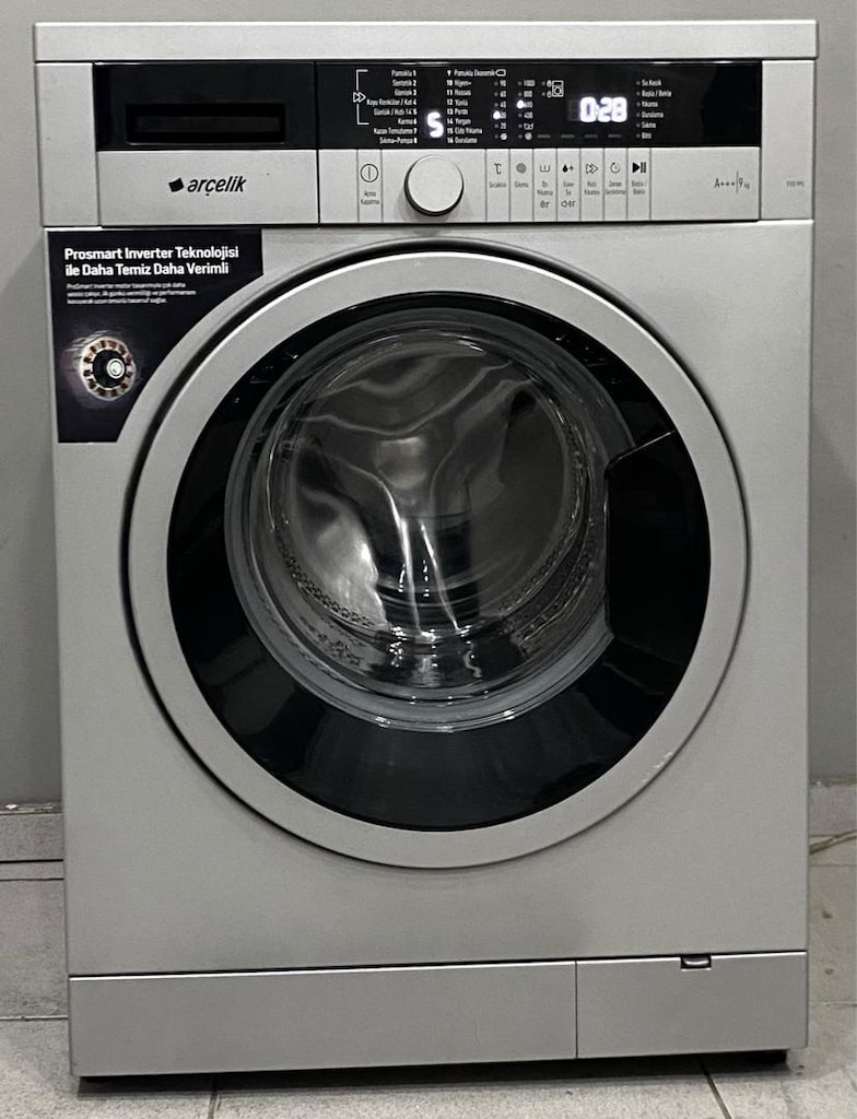 ARÇELİK 9 KG A+++ PİANO MODEL ÇAMAŞIR MAKİNESİ HEMEN TESLİM - 3