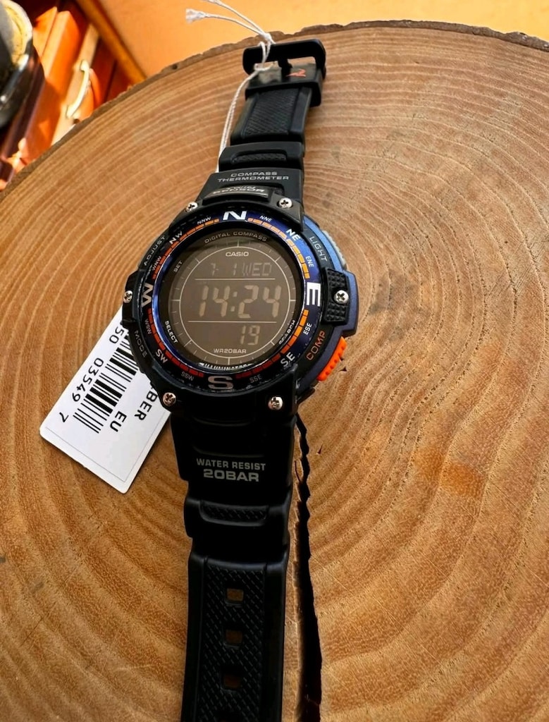 Orjinal Casio Sgw-100 Pusula/Termometre HATASIZ - 8