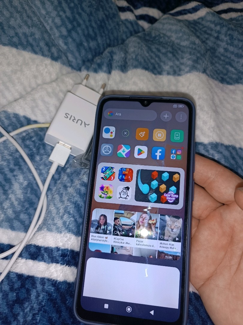 redmi 12c 128 GB hafıza 4gb ram yurtiçi cihazı ciftsimli - 7