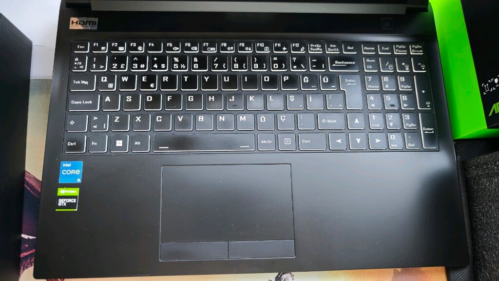 Monster Laptop ABRA A5 V16.7.3 i5 işlemci 2 yıllık cihaz kullanılmadı. - 4