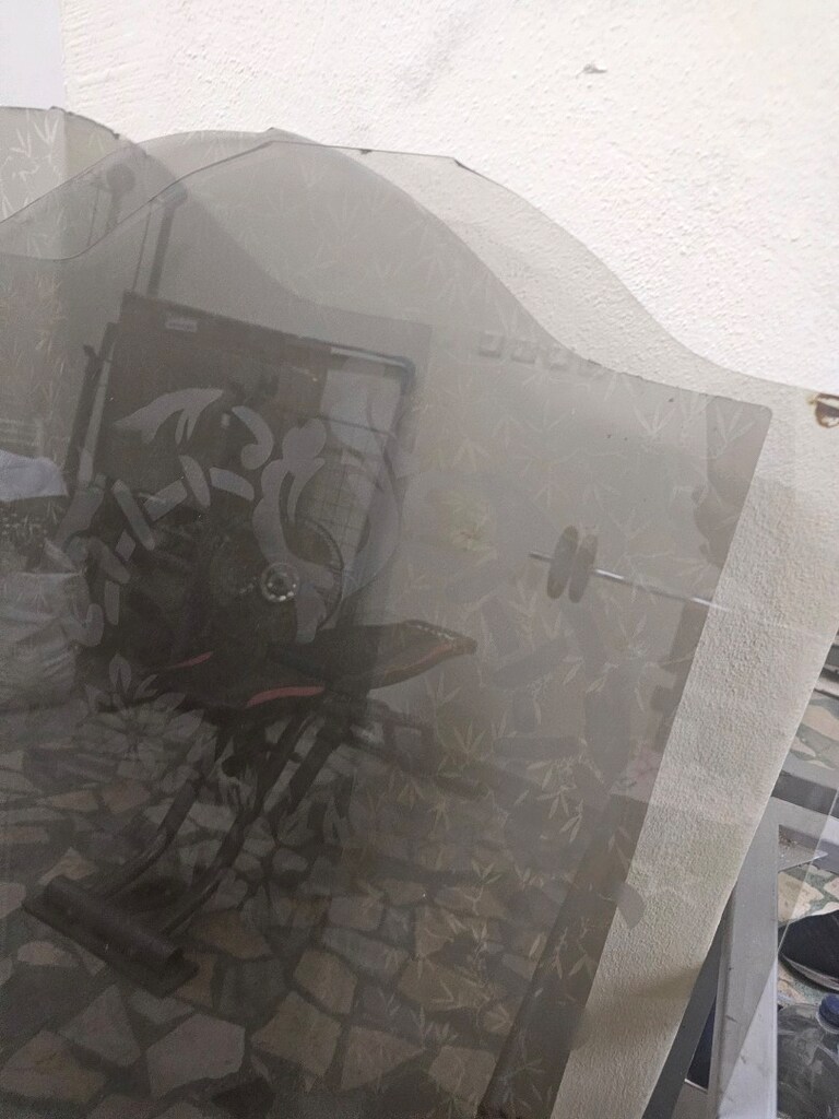 3 ADET AHŞAP KAPI CAMI - 5