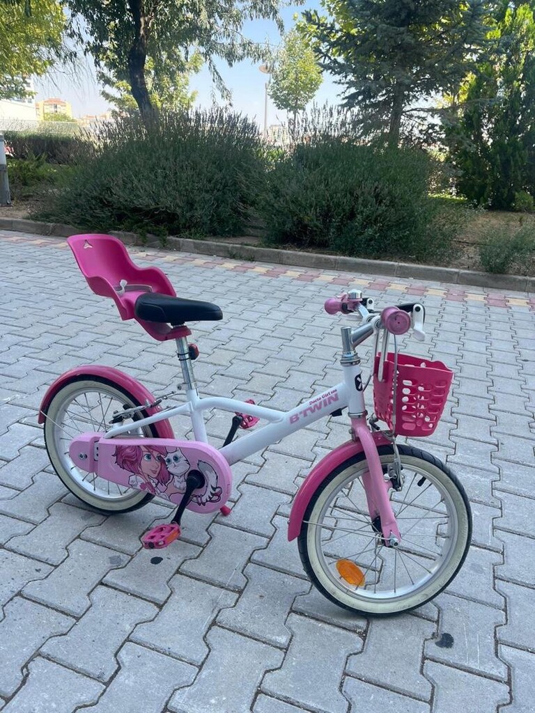 Decathlon Btwin 500 Doctogirl 16Jant 4-6 Yaş Pembe Kız Çocuk Bisikleti - 3