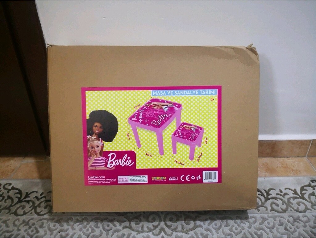 Barbie masa, tabure takımı - 7