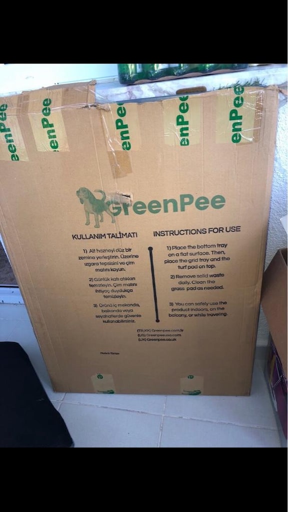 GREENPEE YIKABİLİR HAZNELİ ÇİM TUVALET - 2