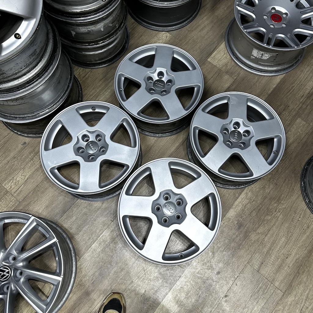 ORİJİNAL 16'' 5X100 Audi TT 8N Jant Takımı 2. El - 4
