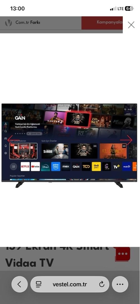 Vestel 55inç TV - 3