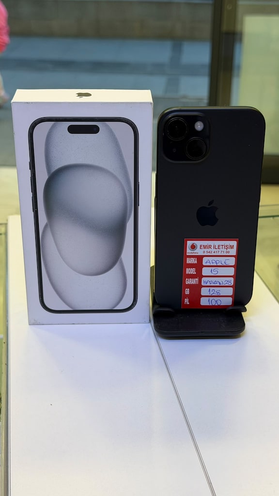 15 128 gb pil 100 garantili takasa açık - 2