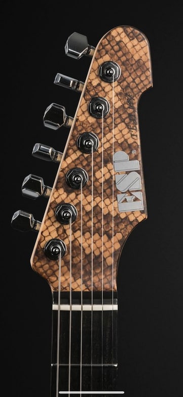 ESP USA TE-II HT Dino Muradian Snake Skin Quilt Top 1 Of 10 - 4