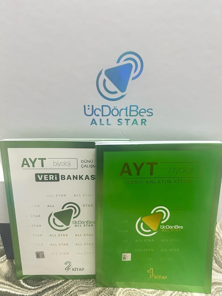 SIFIR SET-ÜçDörtBeş TYT-AYT Sayısal Set – Hiç Kullanılmadı - 5