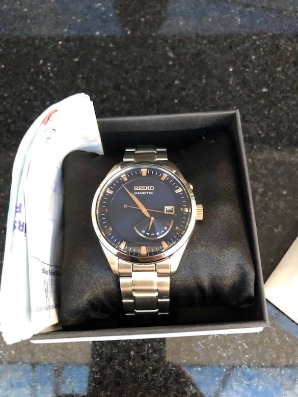 ORJİNAL SEIKO KINETIC Seiko SRN047P Erkek Kol Saati