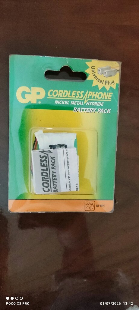 GP telsiz telefon bataryası