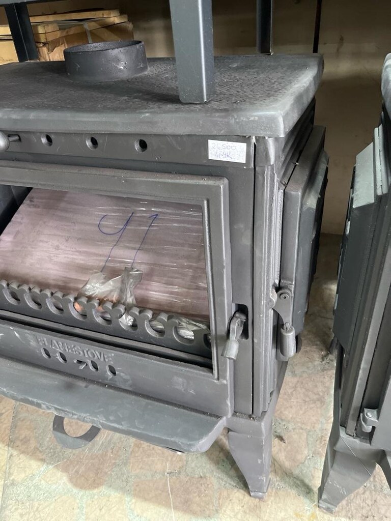Komple döküm yandan kapaklı Tek camlı döküm şömine - 4