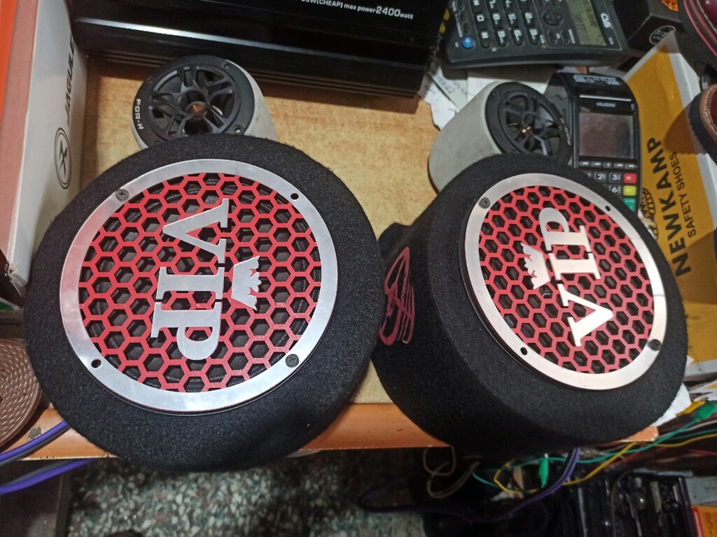 sıfır ayarında 4KANAL oto anfi 16cm mobas midrençler forx dome tiveter - 9