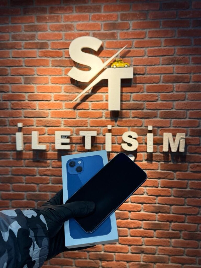 PİL 100 MAVİ SORUNSUZ KUTULU FATURALI İPHONE 13 ST İLETİŞİM’DE - 2