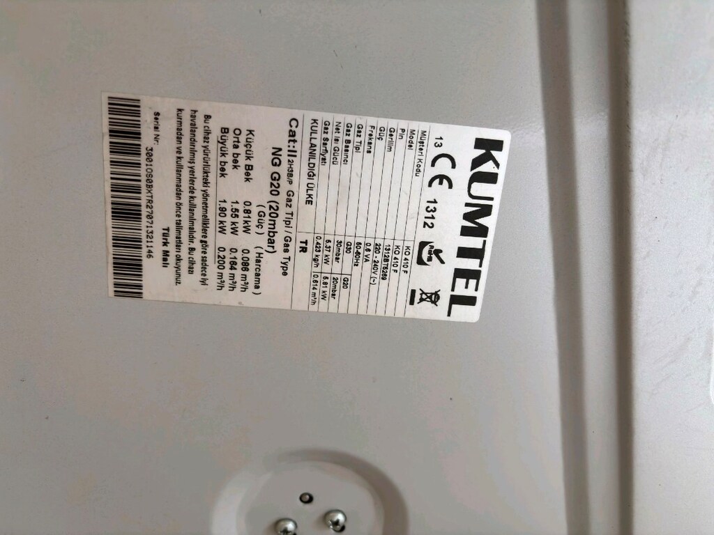 Kumtel KO 410 F Inox Set Üstü Ocak - 4