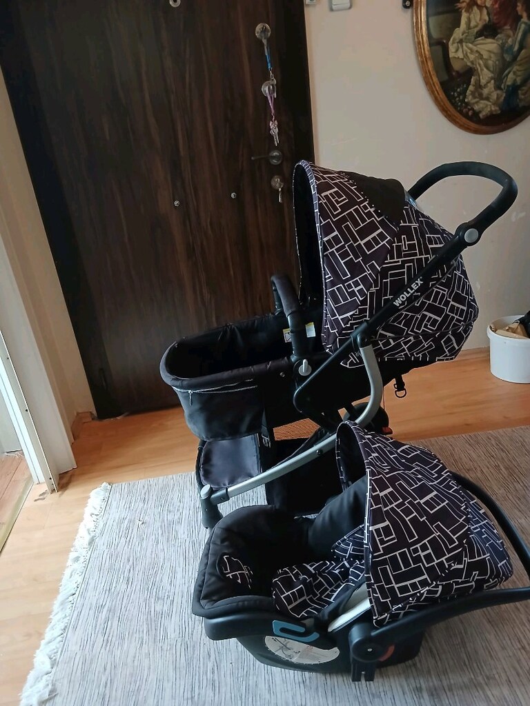 WOLLEX marka Bebek Arabası pusetli çok temiz - 2
