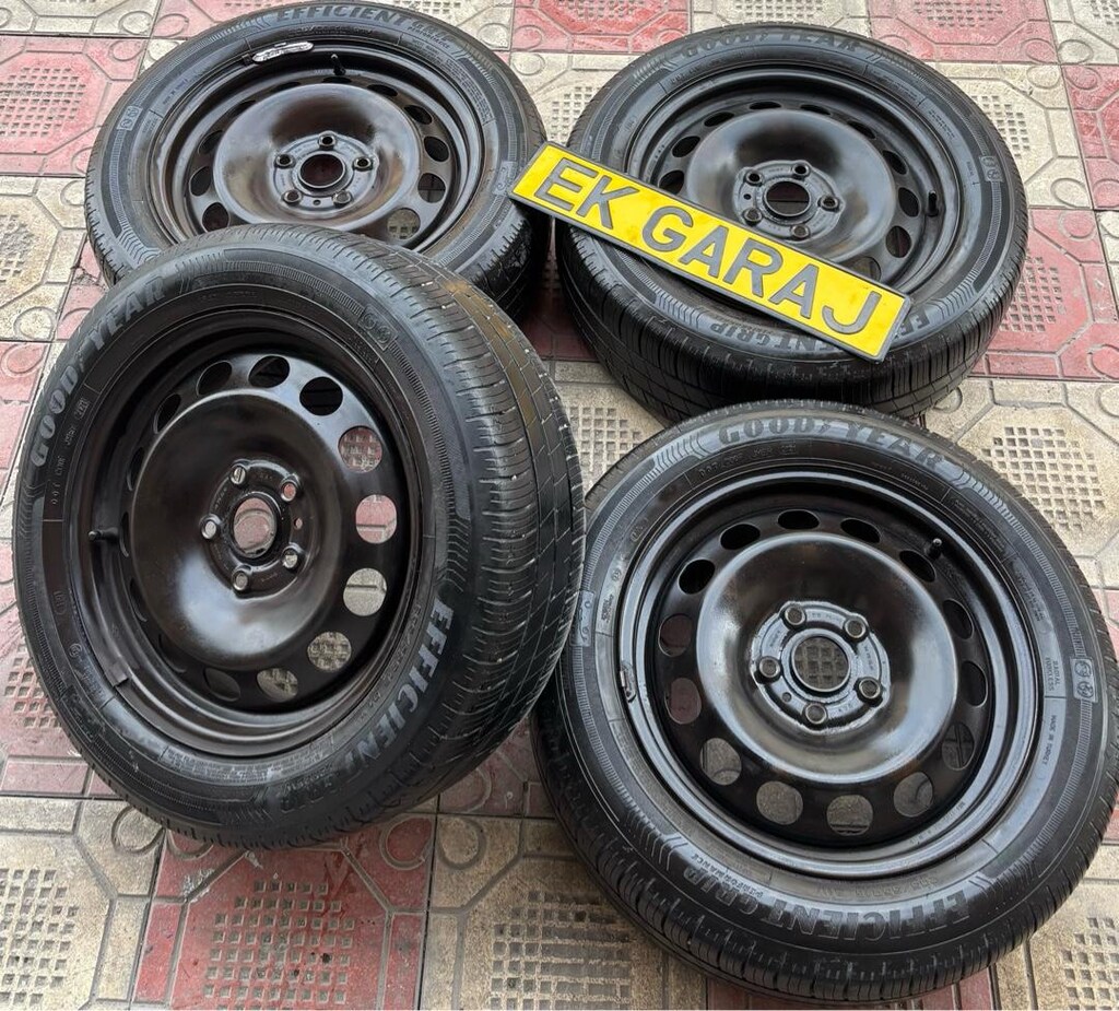 16 inç 5*112 volkswagen kara jant lastik - 3