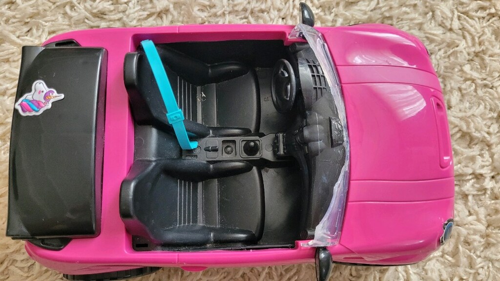 barbie icin oyuncak araba - 4