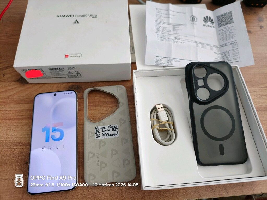 Huawei Pura 80 Ultra Dünyanın En İyi Kamerası 14 Ay Garanti Kutu fatu - 7