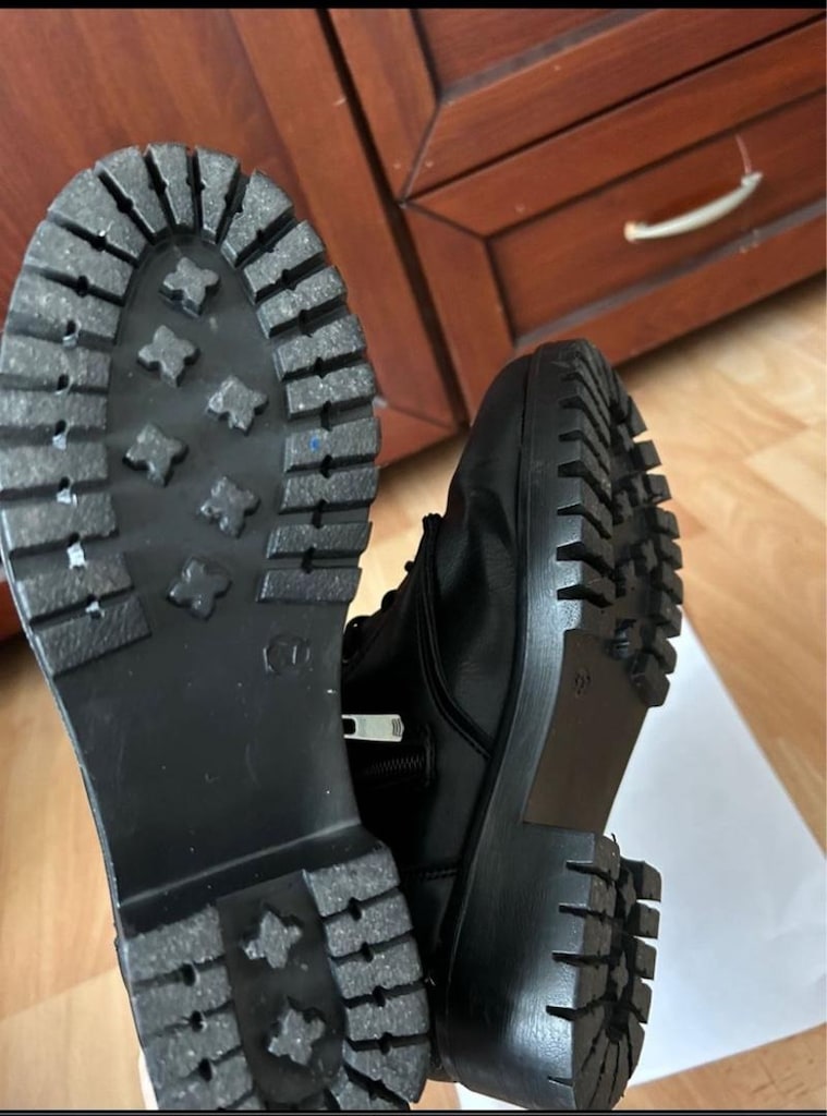 siyah bot 37 numara — görsel 4/4