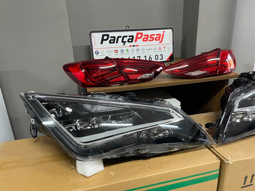 SEAT LEON LED FAR LED STOP TAKIM SET - 3