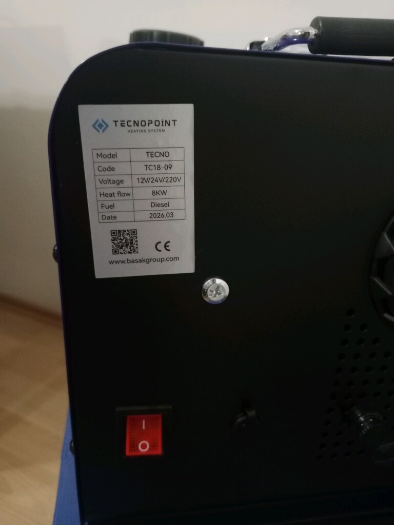 Çanta Webasto 8 KW Dahili Akülü - 8