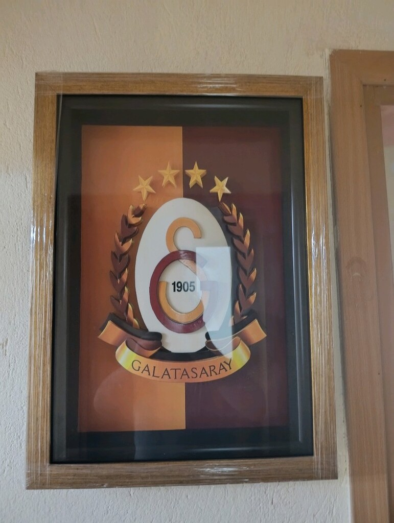 Galatasaray kağıt rölyef tablo - 2
