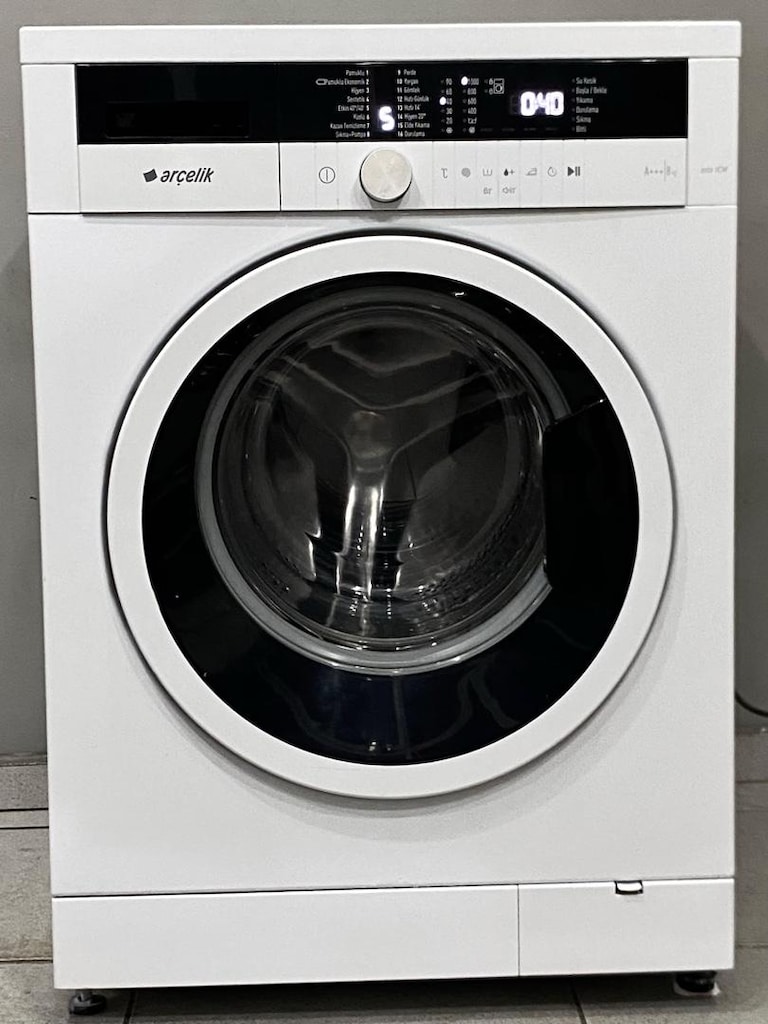ARÇELİK 8 KG A+++ PİANO MODEL ÇAMAŞIR MAKİNESİ HEMEN TESLİM - 3