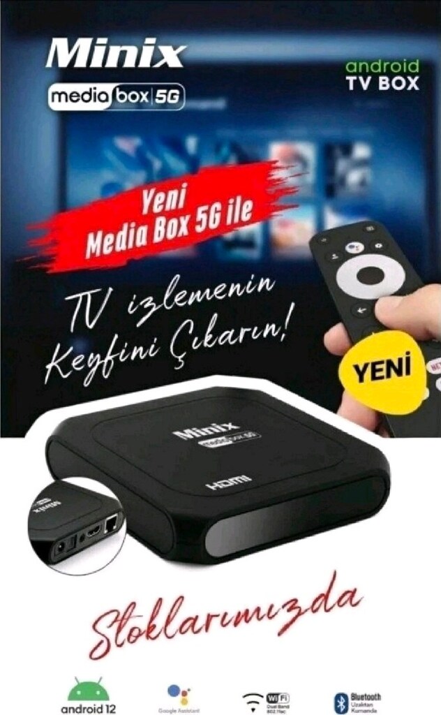 Android TV 5G Box Next MinixMediab o x Android 2GB RAM 32GB Hafıza - 4