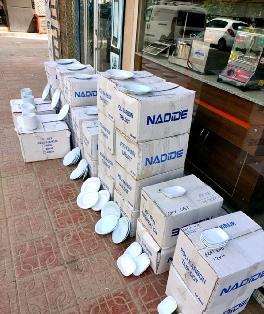 melamin tabak melamin tabldot servis tabağı çorba kasesi meze tabağı - 11