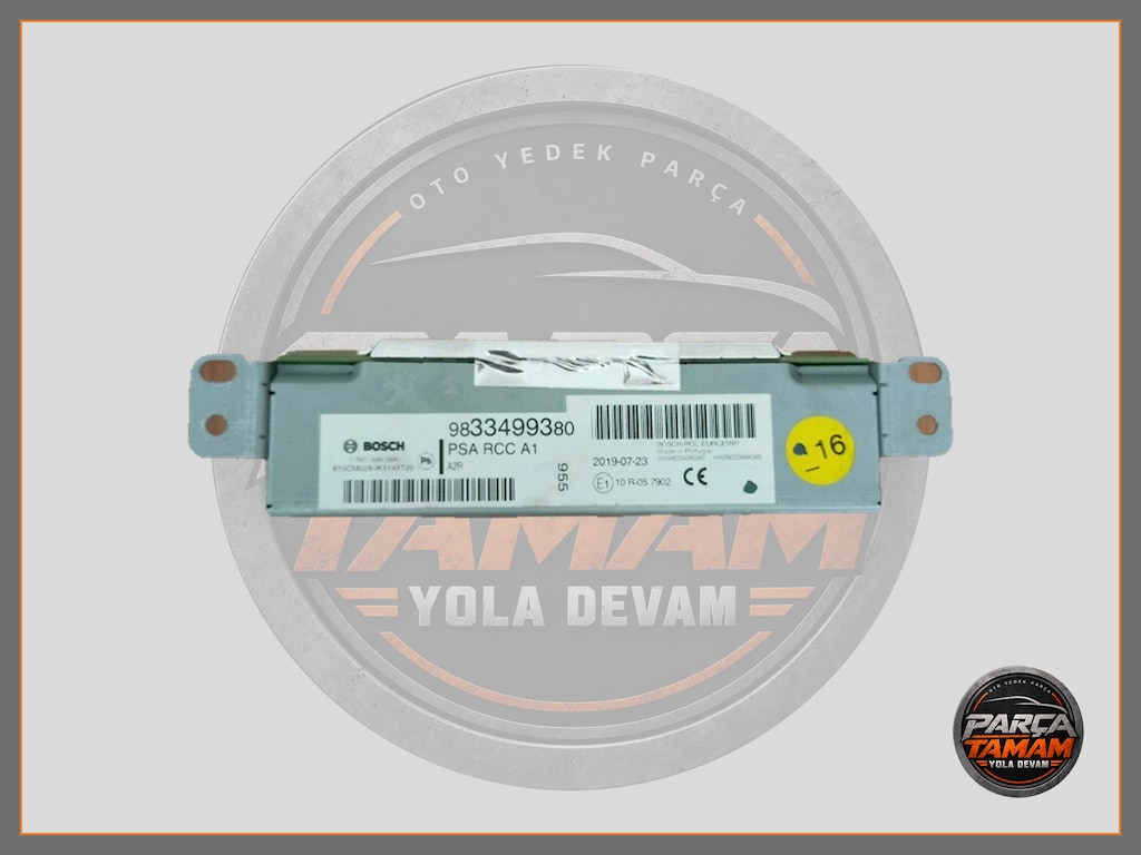 PEUGEOT MULTİMEDYA RADYO GPS BEYNİ 9833499380, 16677795 - 3