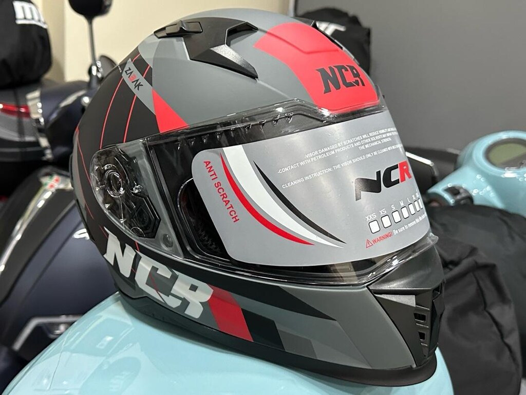 NCR STREAM M69E KAPALI KASK - Zabak Kırmızı - 2
