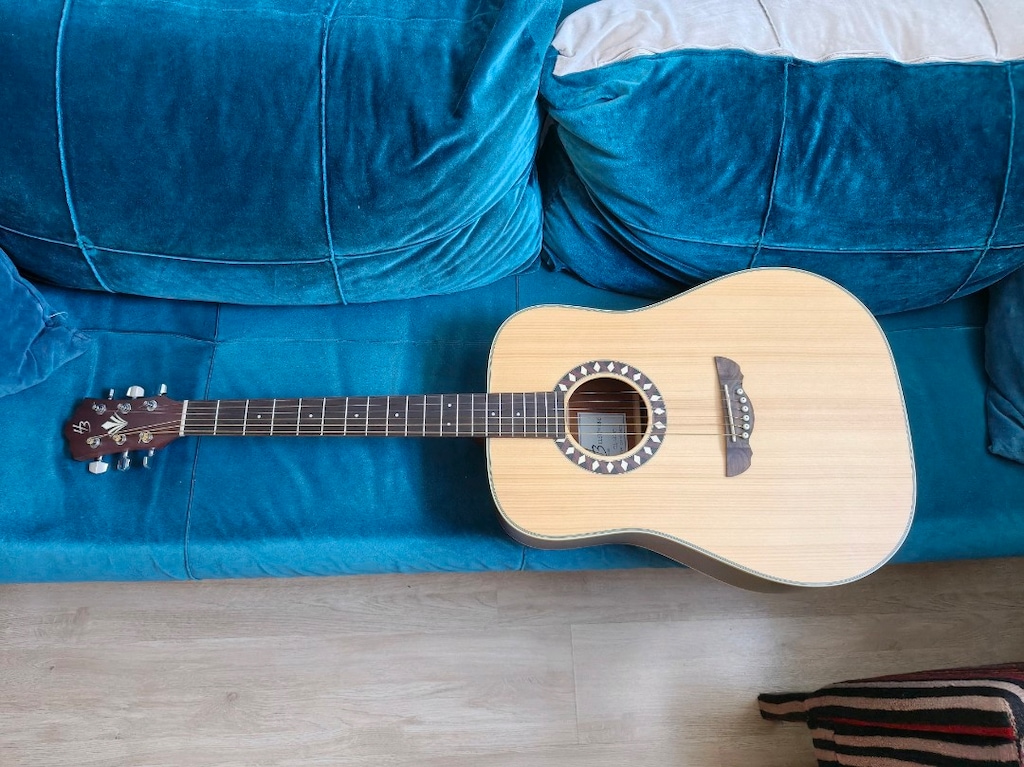 Harley Benton CLD-10S NS Akustik Gitar + Kılıf - 3