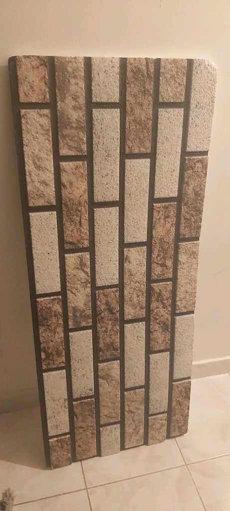 Duvar Dekor Strafor Kiremit Görünüm 120x50 - 2