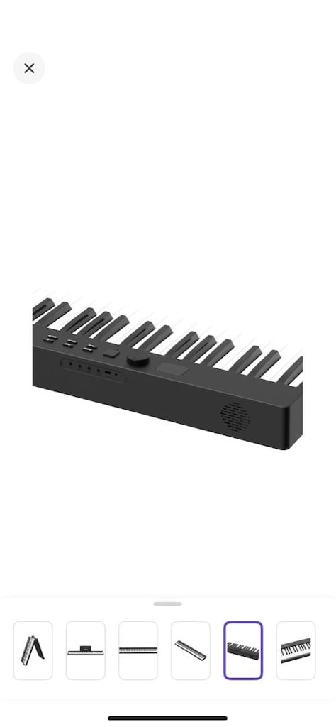 Jwin JDP-8830 88 Tuş Katlanabilir Bluetooth + Şarjlı Piyano - Siyah - 9