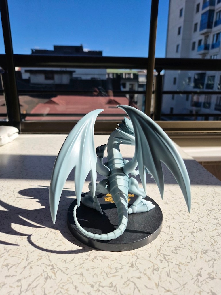 Yugioh Mavi gözlü beyaz ejderha Anime figürü - 3
