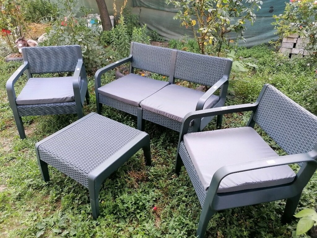 Latte oturma grubu 4 kişilik raddan model - 5