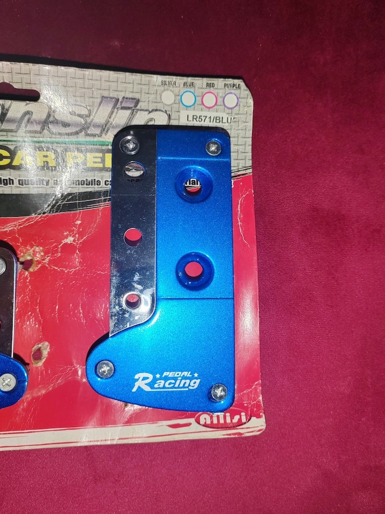 Otomatik araba pedal seti, alüminyum spor - 3