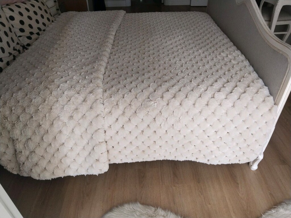 Madame Coco Marguerita Post Yatak Örtüsü Ekru - 10