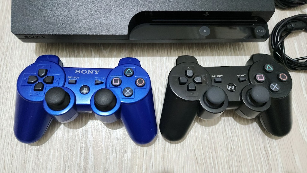 PS3 Slim 500 GB, 43 Popüler Oyunlu, Çift Kollu Sorunsuz Tertemiz - 3