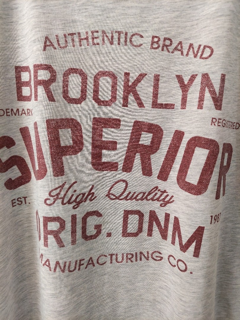 Collezione kadın yazı desen gri tshirt - 3