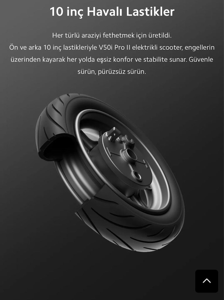 NAVEE V50i Pro 2 Scooter - 24 ay garantili - 7
